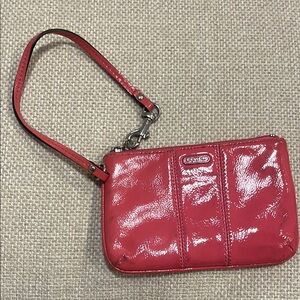 Coach Pink Wristlet